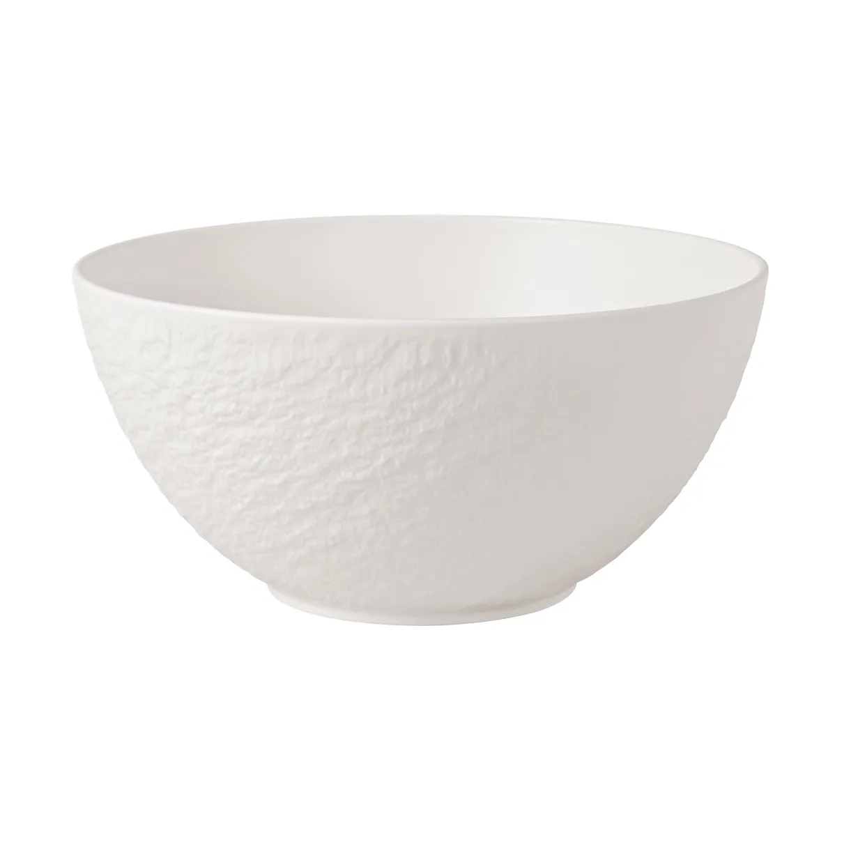 Manufacture Rock salatskål Ø24 cm, Blanc Villeroy & Boch