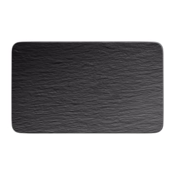 Manufacture Rock tallerken 17 x 28 cm - Svart - Villeroy & Boch