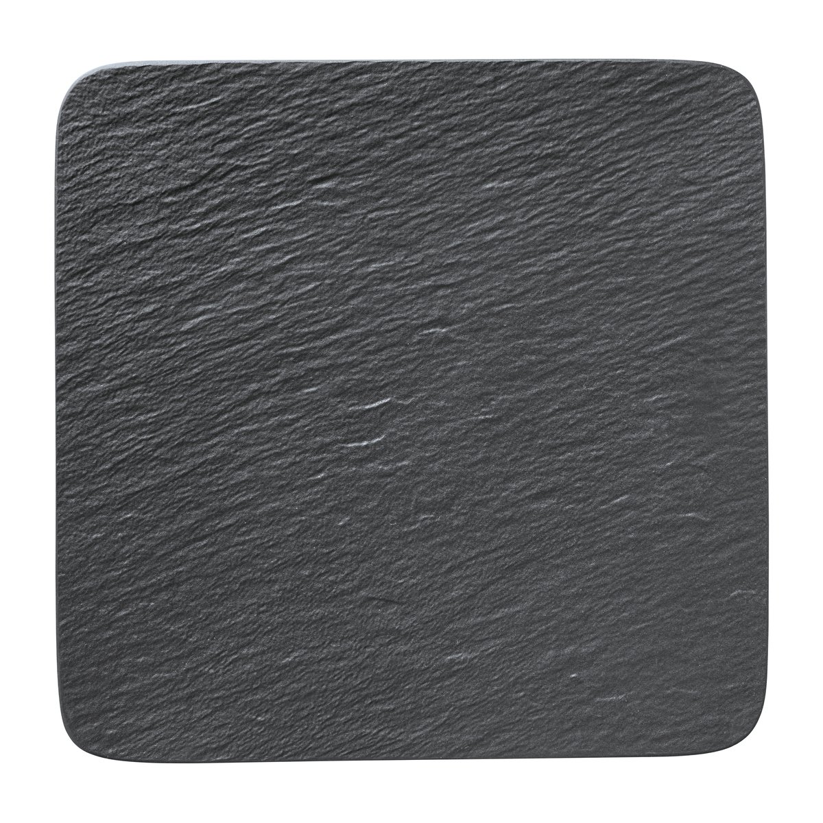 Villeroy & Boch Manufacture Rock tallerken 32 x 32 cm Svart