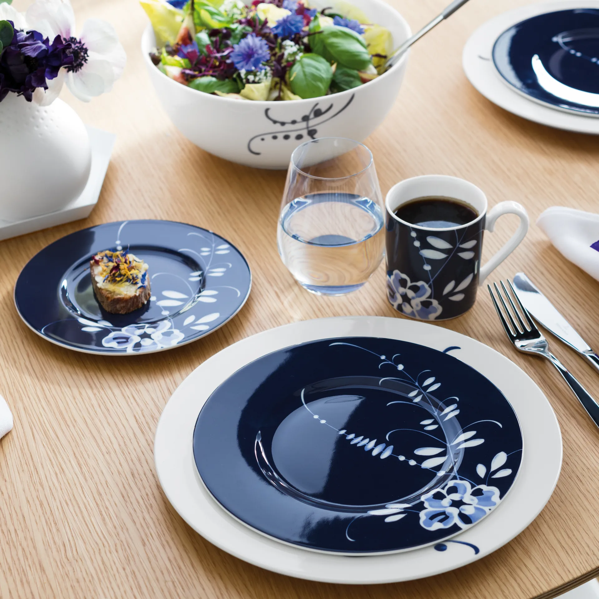 Old Luxembourg Brindille salatskål, Hvit Villeroy & Boch