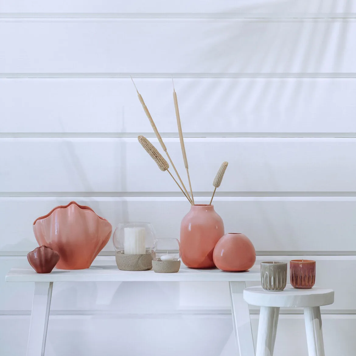 Perlemor Home lysestake 9,5 cm, Beige Villeroy & Boch