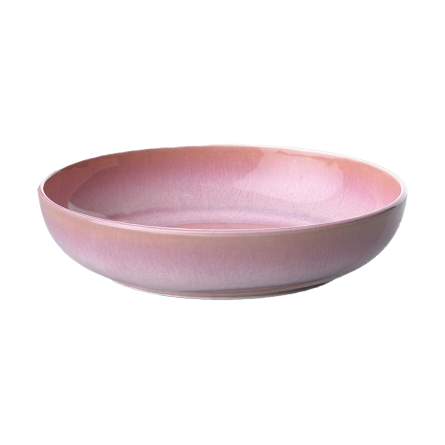Villeroy & Boch Perlemor pastaskål 22x5 cm Korall | Skandinavisk Design | Dype tallerkener | Multi