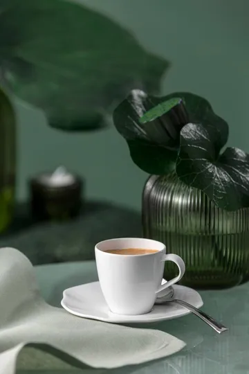 Pura espressokopp med skål - Hvit, 2 deler - Villeroy & Boch