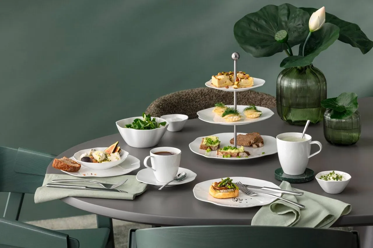 Pura etasjefat, Hvit, 3 etasjer Villeroy & Boch