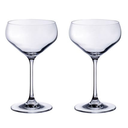 Purismo kuleformet champagneglass 2-stk. - Klar - Villeroy & Boch