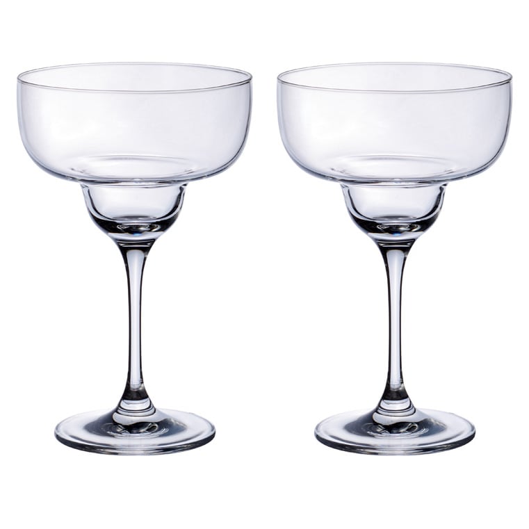 Villeroy & Boch Purismo margaritaglass 2-stk. Klar | Skandinavisk Design | Cocktailglass | Gjennomsiktig
