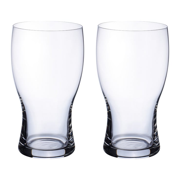 Purismo pint ølglass 2-stk. Klar