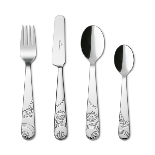 Villeroy & Boch Roar like a Lion barnebestikk, 4 deler Rustfritt stål