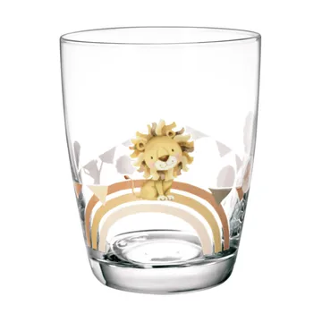 Roar like a Lion drikkeglass barn 15 cl, 2-pk - Multi - Villeroy & Boch