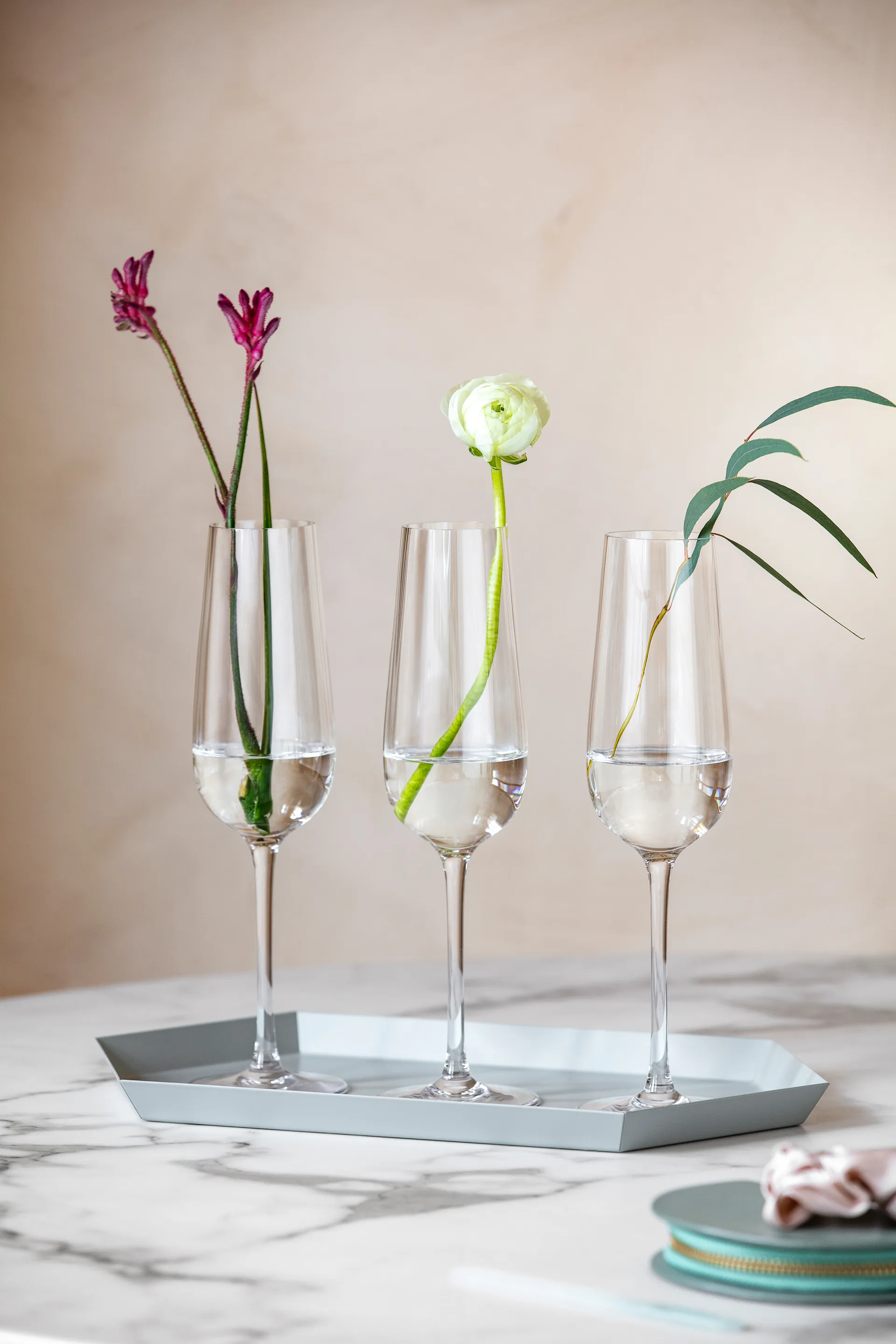 Rose Garden champagneglass 4-pakning 29 cl, Klar

​ Villeroy & Boch