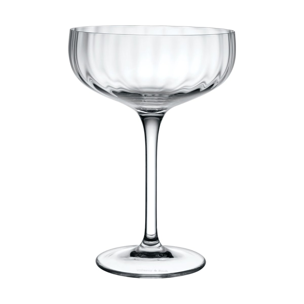 Villeroy & Boch Rose Garden champagnekup 12 cl 4-pakning Clear