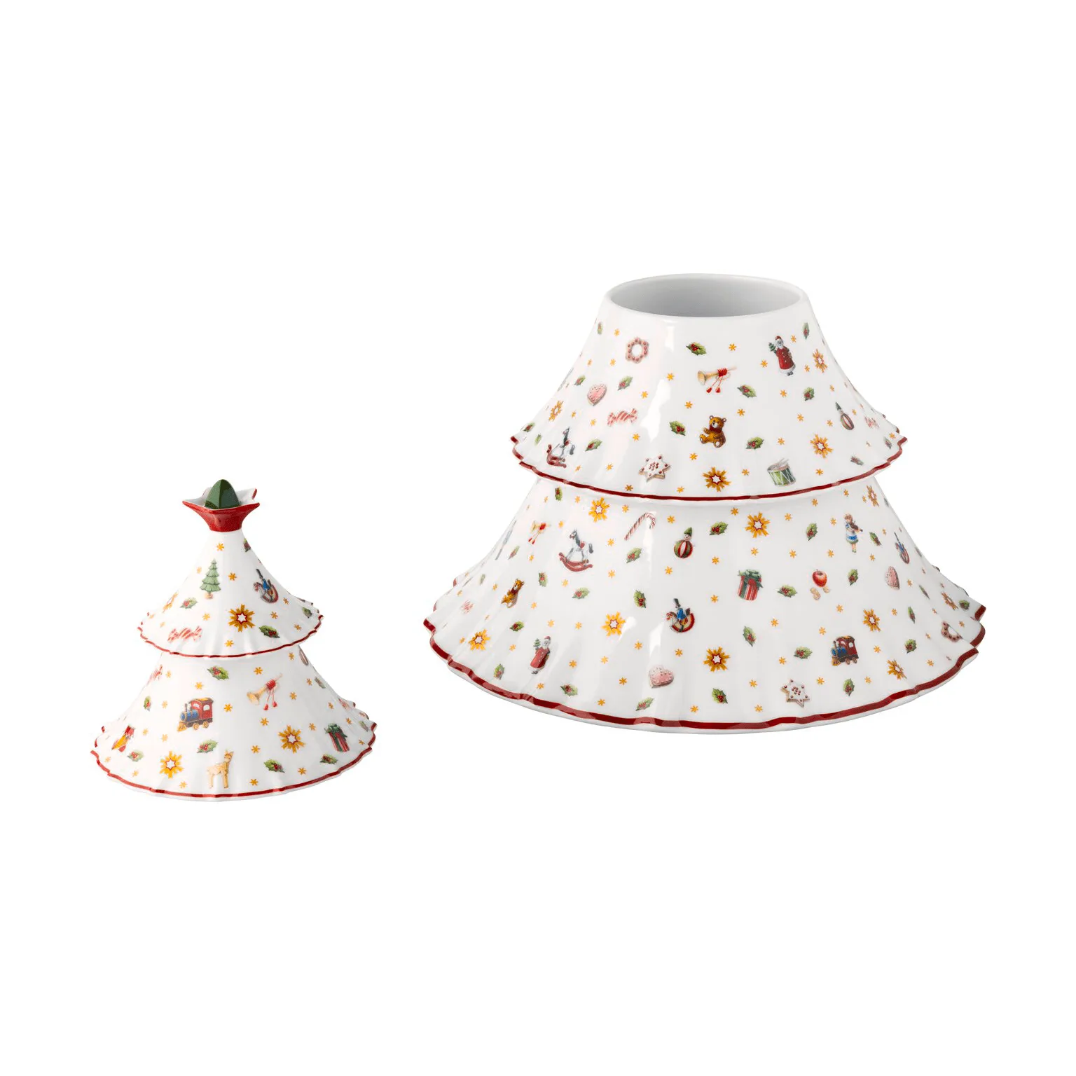 Toy's Delight boks tre, Hvit-rød, 4 deler Villeroy & Boch
