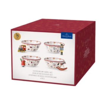 Toy's Delight bolle 4 deler - Hvit-rød - Villeroy & Boch