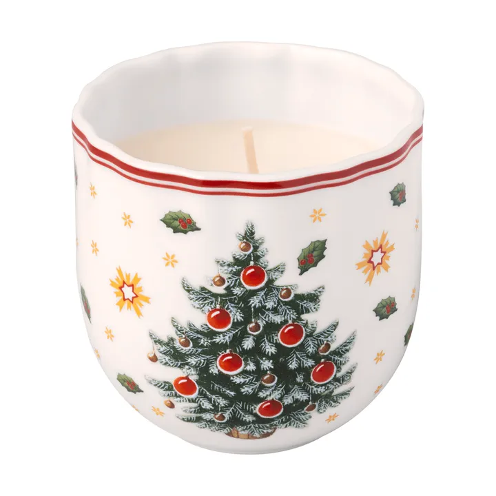 Toy's Delight duftlys - Hvit-rød, tre - Villeroy & Boch
