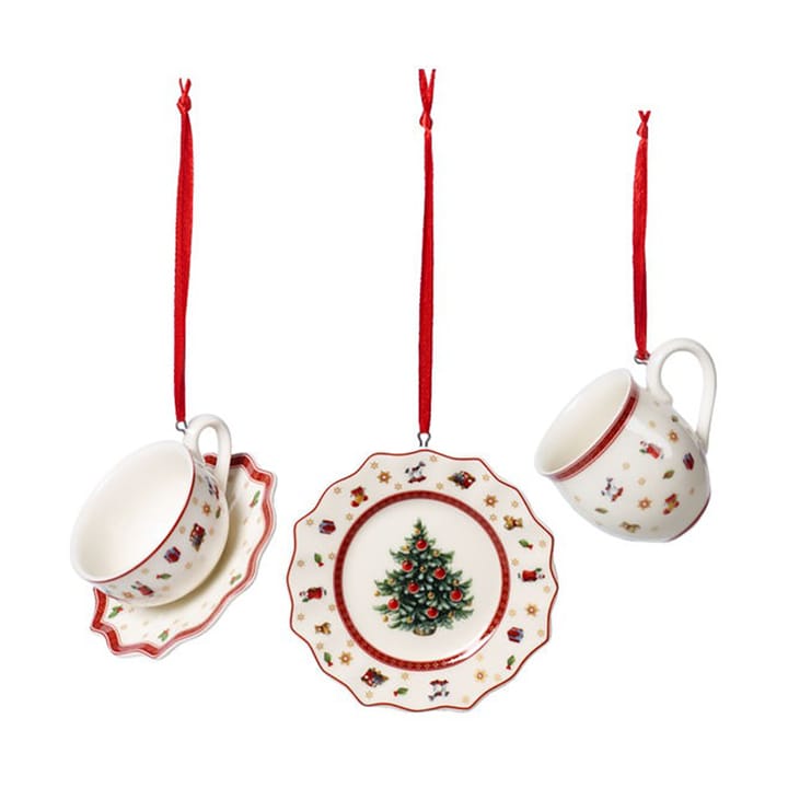 Toy's Delight juletreanheng servisesett 3 deler - Hvit - Villeroy & Boch