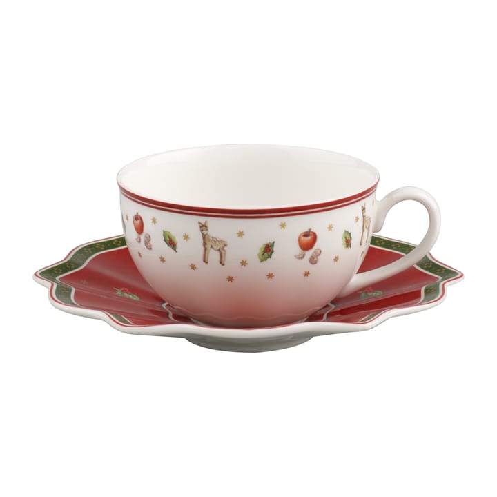Toy's Delight kopp med fat 30 cl, Hvit-rød Villeroy & Boch