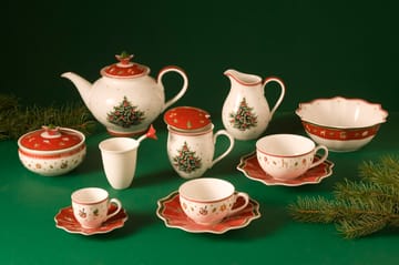 Toy's Delight kopp med fat 30 cl - Hvit-rød - Villeroy & Boch