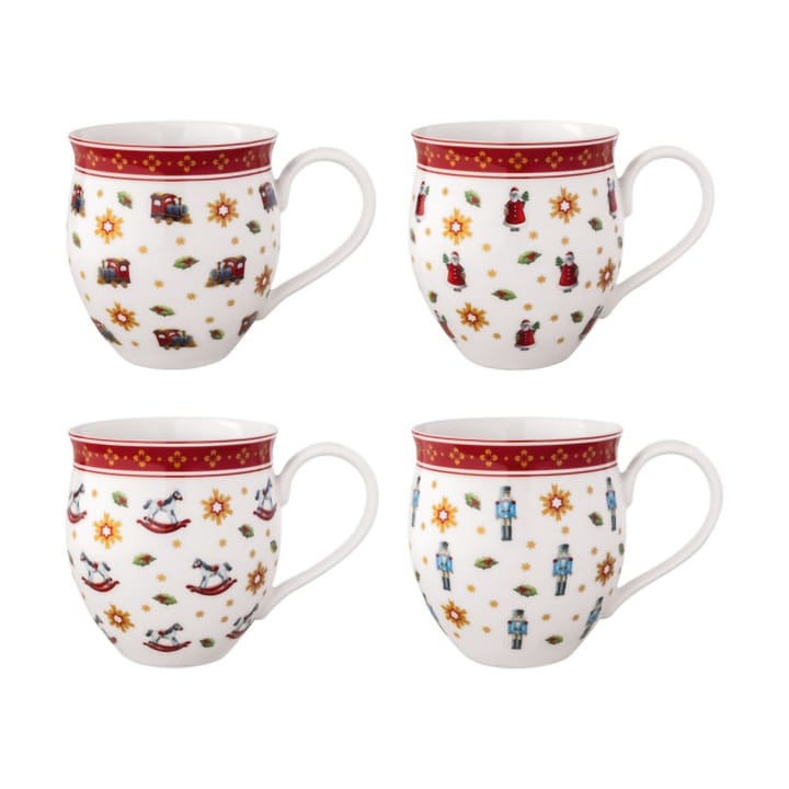 Toy's Delight krus 4 deler - Hvit-rød - Villeroy & Boch
