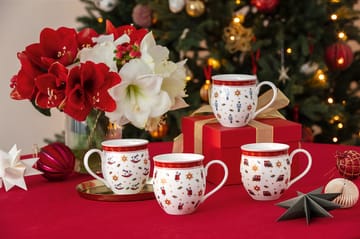 Toy's Delight krus 4 deler - Hvit-rød - Villeroy & Boch