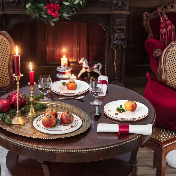 Toy's Delight La Boule servise 7 deler, Hvit-rød Villeroy & Boch