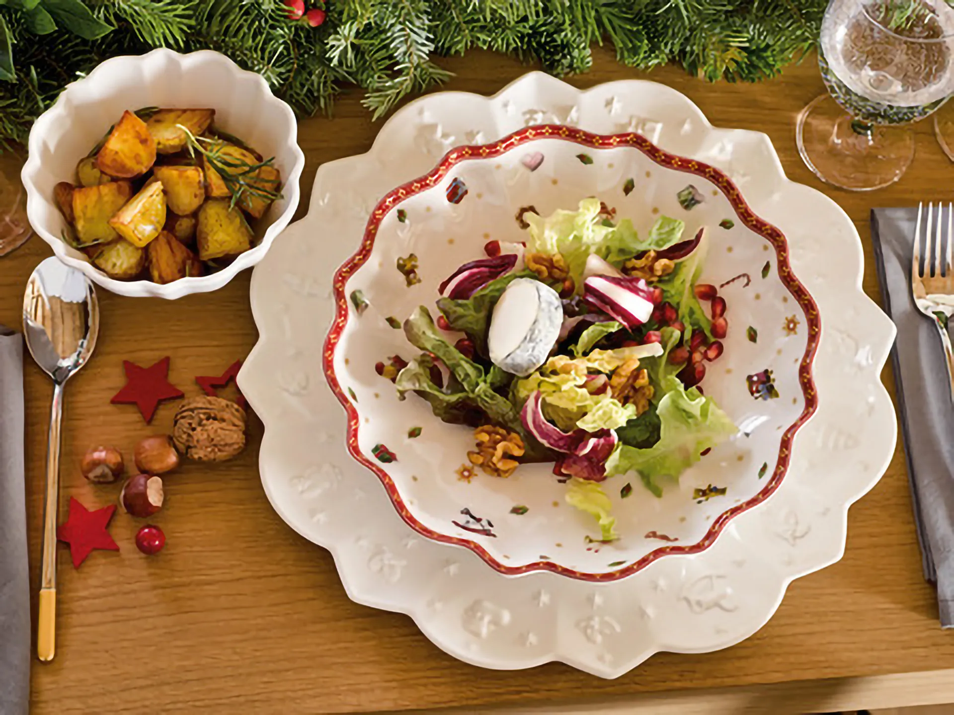 Toy´s Delight skål S Ø16,5 cm, Hvit-rød Villeroy & Boch