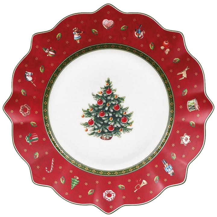 Toy's Delight tallerken Ø24,4 cm - Hvit-rød - Villeroy & Boch