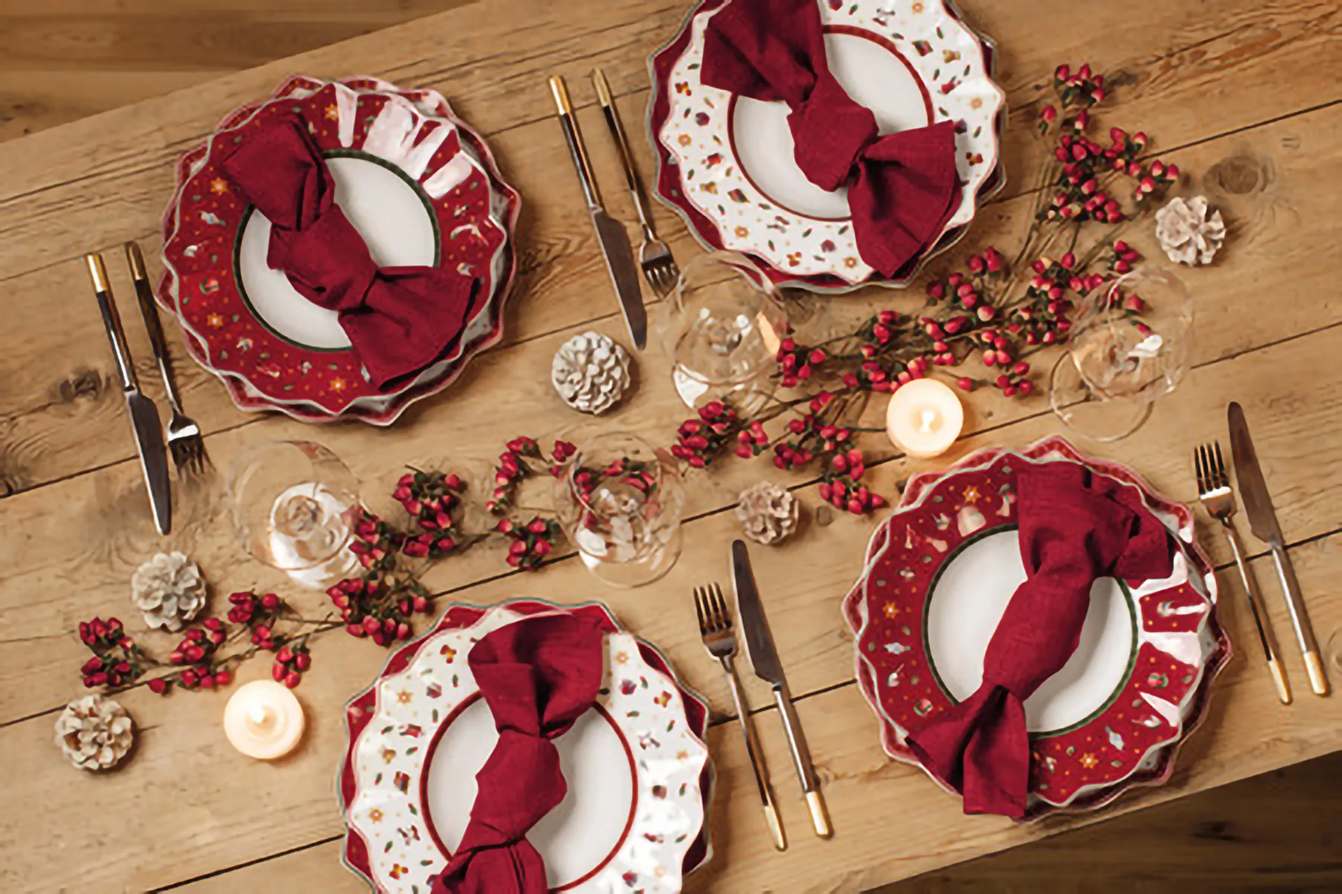 Toy's Delight tallerken Ø28,4 cm, Hvit-rød Villeroy & Boch