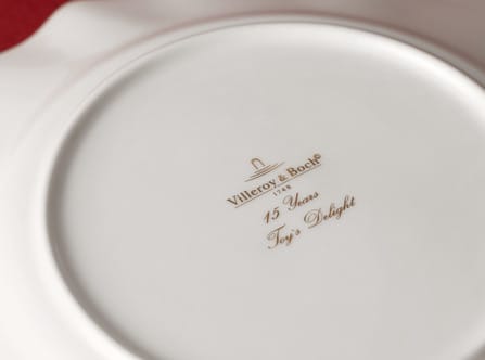 Toy's Delight tallerken 4 deler, Hvit-rød Villeroy & Boch