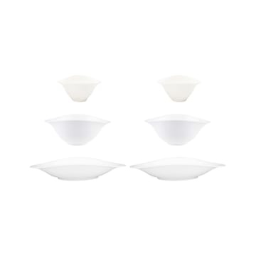 Vapiano skåltrio 6-stk. - hvit - Villeroy & Boch