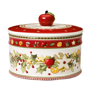 Winter Bakery kakeboks M 0,55 L - Hvit-rød - Villeroy & Boch