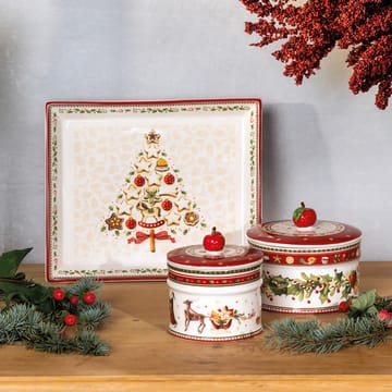 Winter Bakery kakeboks M 0,55 L - Hvit-rød - Villeroy & Boch
