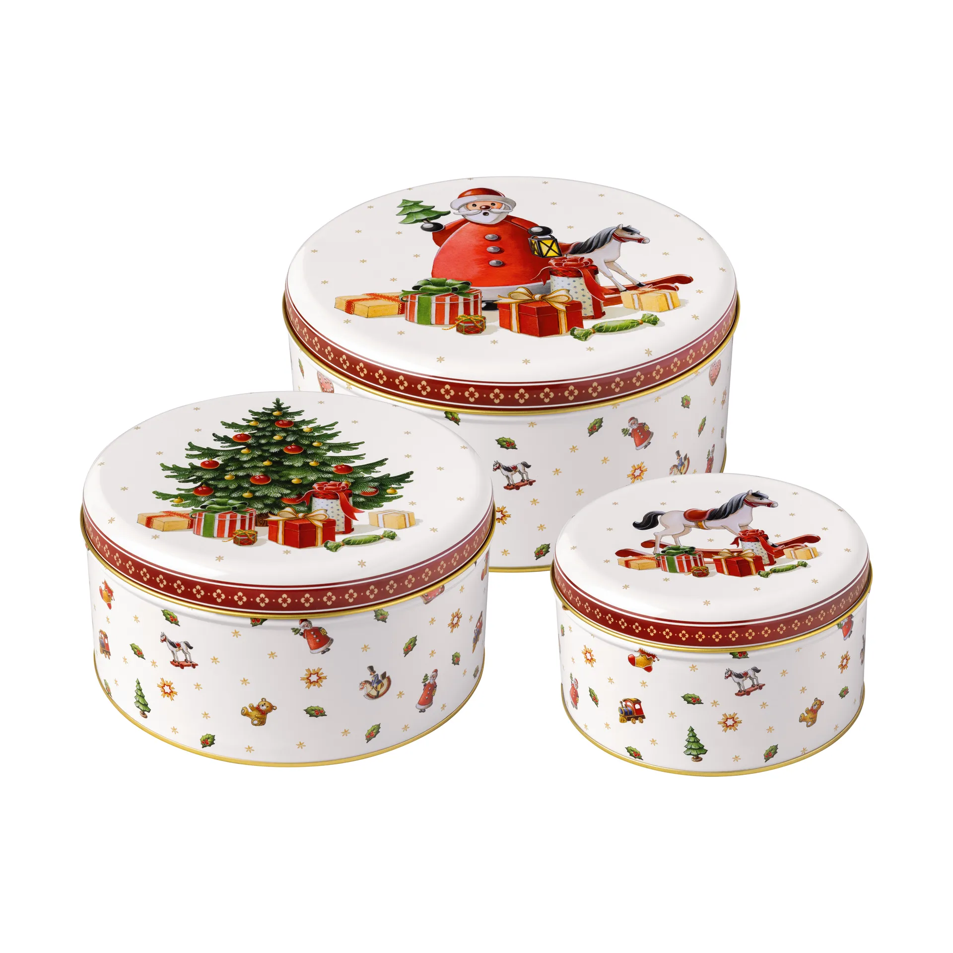 Winter Collage Accessories kakeboks 3-pack, Hvit Villeroy & Boch