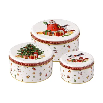Winter Collage Accessories kakeboks 3-pack - Hvit - Villeroy & Boch