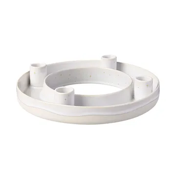 Winter Glow adventslysestake Ø 26 cm - Hvit-beige - Villeroy & Boch