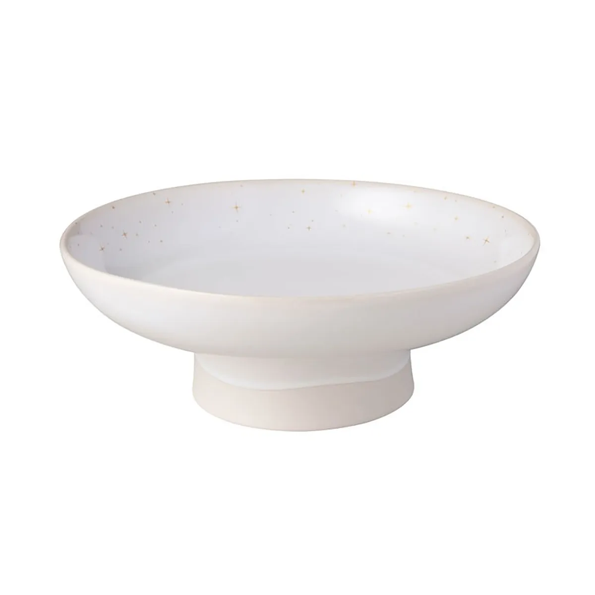 Winter Glow skål på fot Ø 29 cm, Hvit-beige Villeroy & Boch