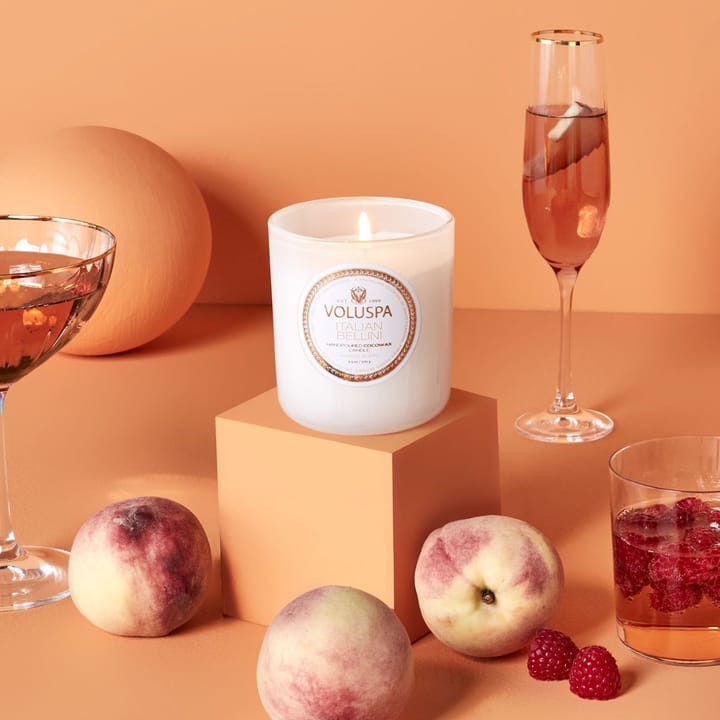Classic Maison Blanc duftlys 60 timer, Italian Bellini Voluspa
