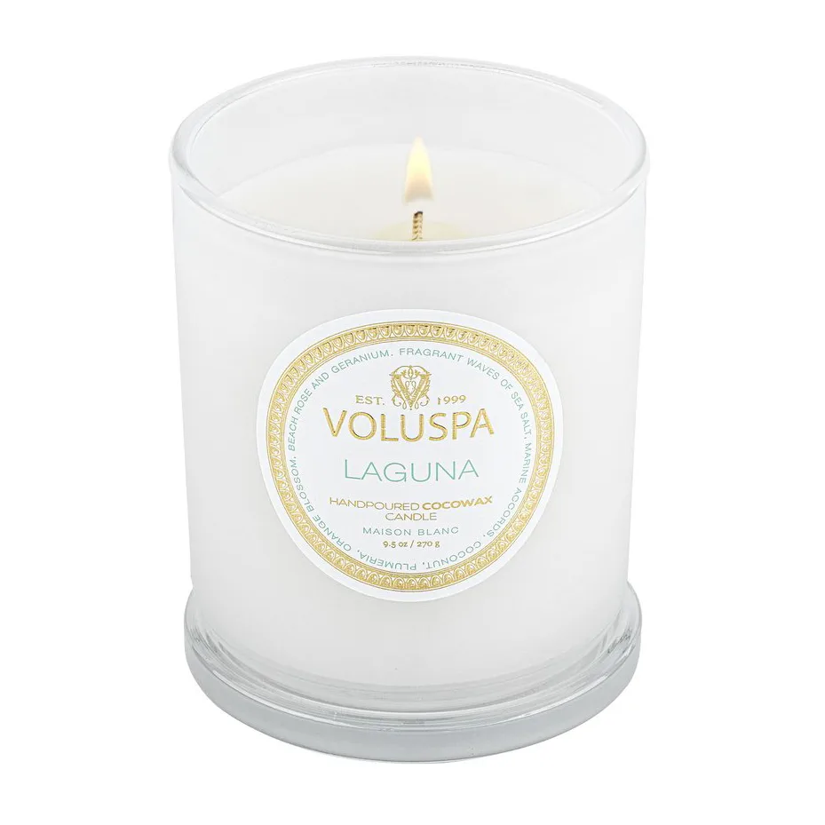 Classic Maison Blanc duftlys 60 timer, Laguna Voluspa