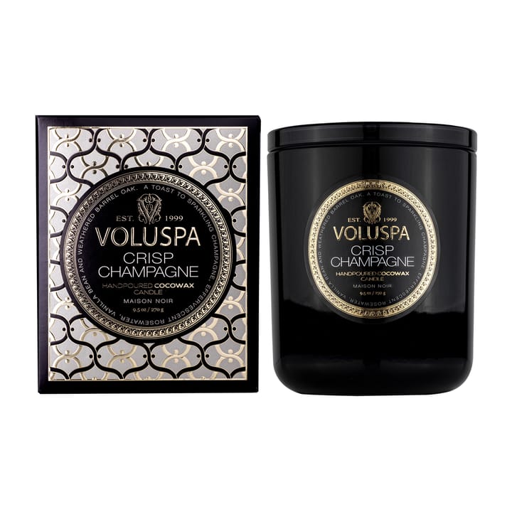 Classic Maison Noir duftlys 60 timer - Crisp Champagne - Voluspa