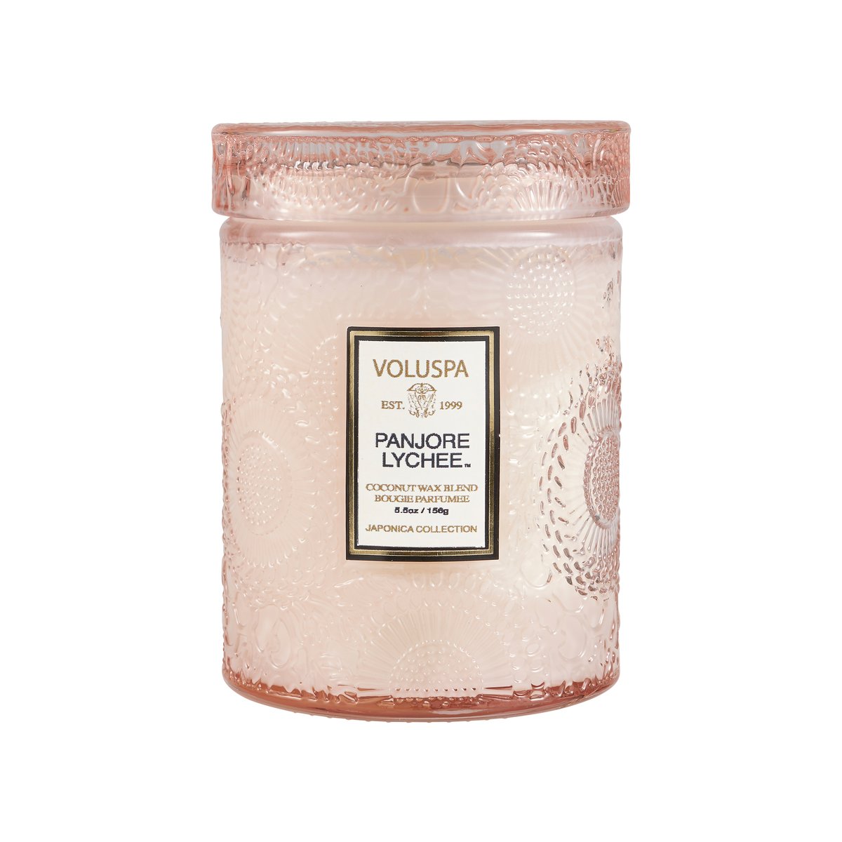 Voluspa Japonica duftlys i glassboks 50 timmar Panjore Lychee