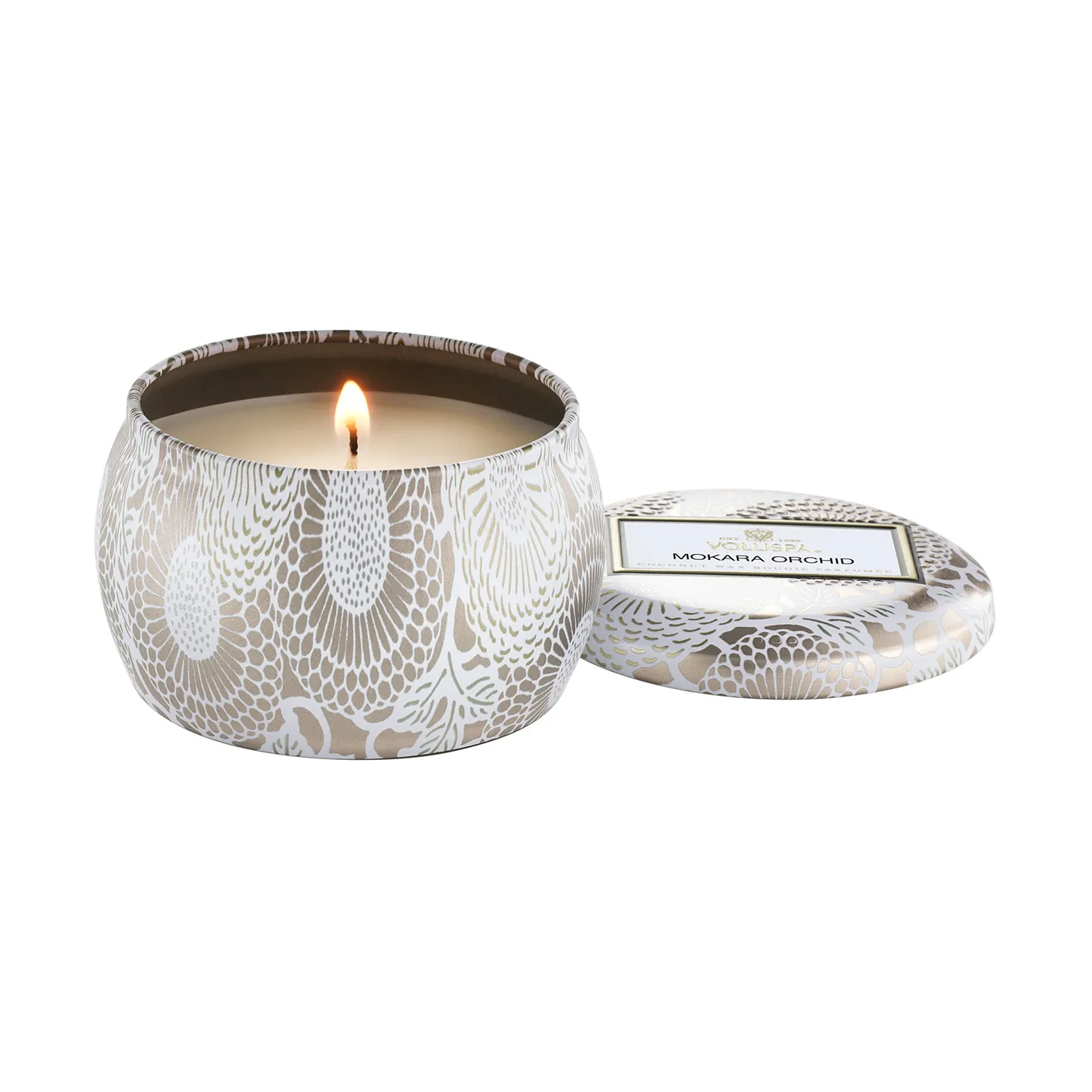 Japonica Mini Tin duftlys 25 timer, Mokara Orkidé Voluspa