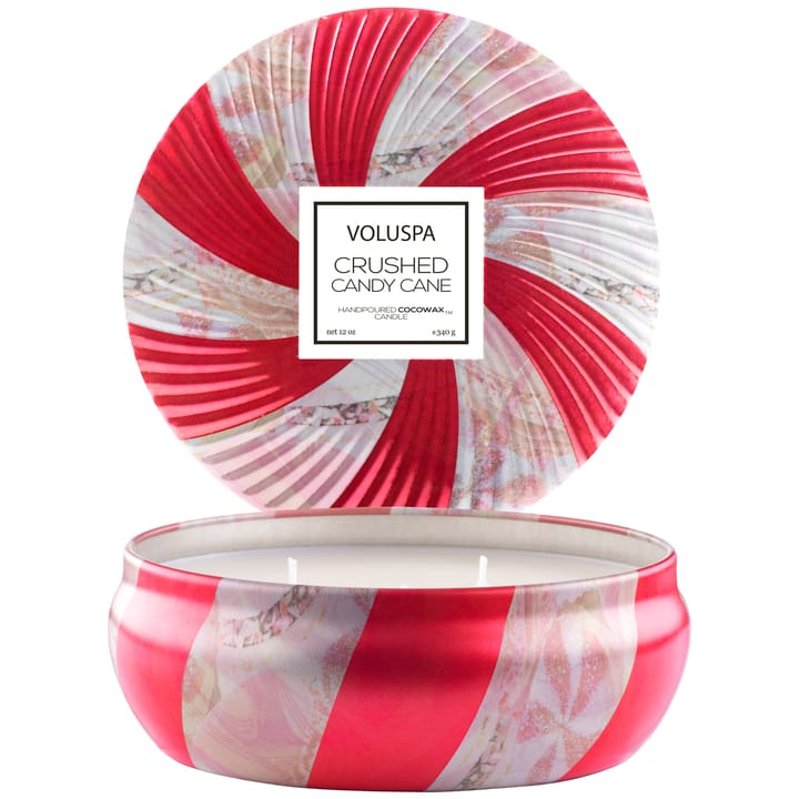 Limited Edition 3-wick in tin 40 timer - Crushed Candy Cone - Voluspa
