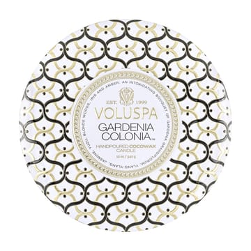 Maison Blanc 3-wick Tin duflys 40 timer - Gardenia Colonia - Voluspa