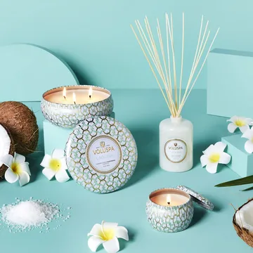Maison Blanc 3-wick Tin duflys 40 timer - Laguna - Voluspa