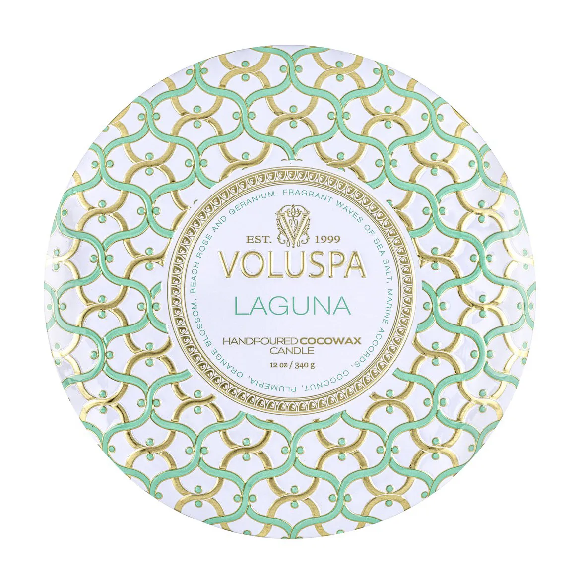 Maison Blanc 3-wick Tin duflys 40 timer, Laguna Voluspa