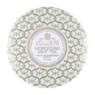 Maison Blanc 3-wick Tin duflys 40 timer - Moroccan Mint Tea - Voluspa