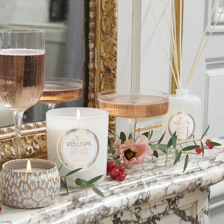 Maison Blanc Mini Tin duftlys 25 timer, Italian Bellini Voluspa
