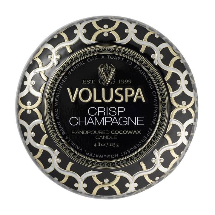 Maison Noir Mini Tin duftlys 25 timer - Crisp Champagne - Voluspa