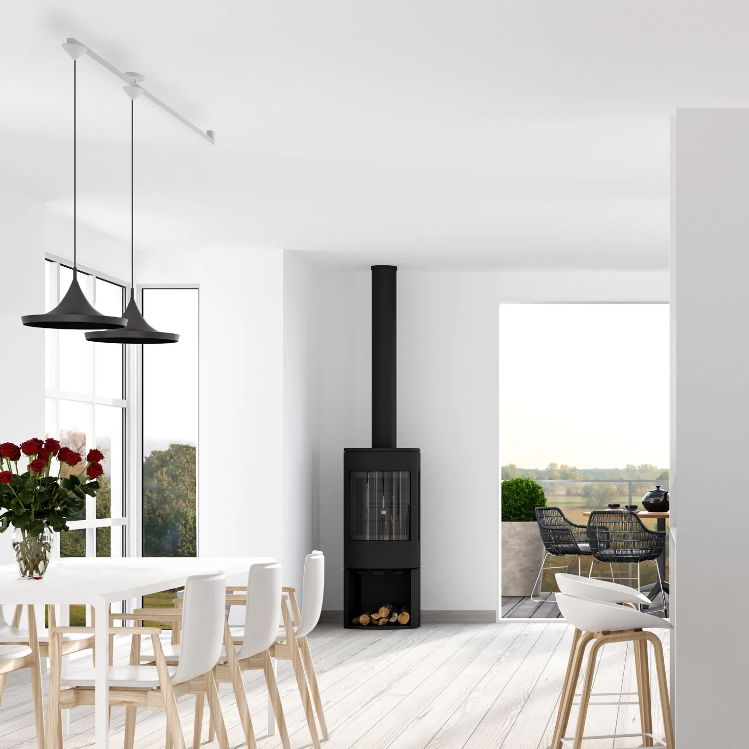 Vrida 2 lampearmer, 150 cm Vrida of Sweden