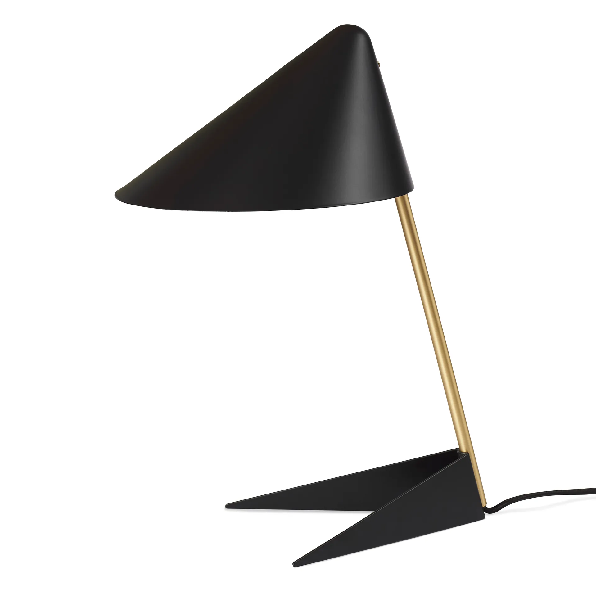 Ambience bordlampe, Black noir-brass Warm Nordic