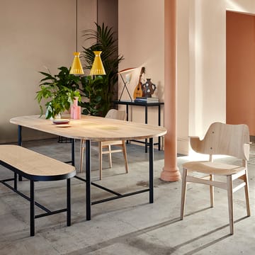 Be My Guest bord 180 cm - Hvitoljet eik-gul - Warm Nordic